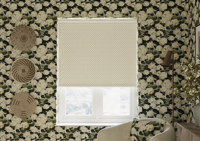 Scallop and Bud, Cashmere - Twist&Fit Roller Blind - Image 3